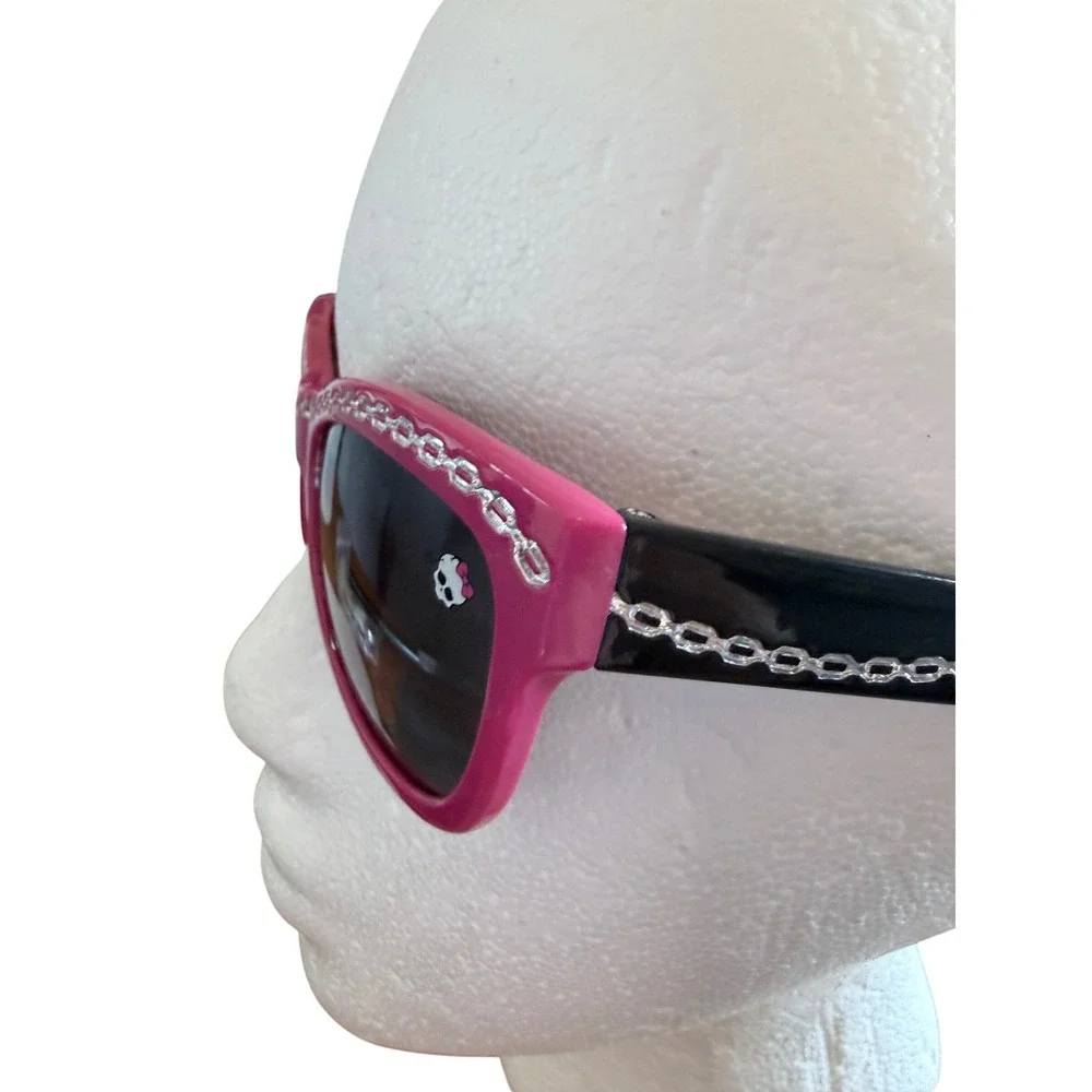 2015 Monster High Sunglasses Pink Skullette Goth Emo Scene Kidcore Y2K Mattel
